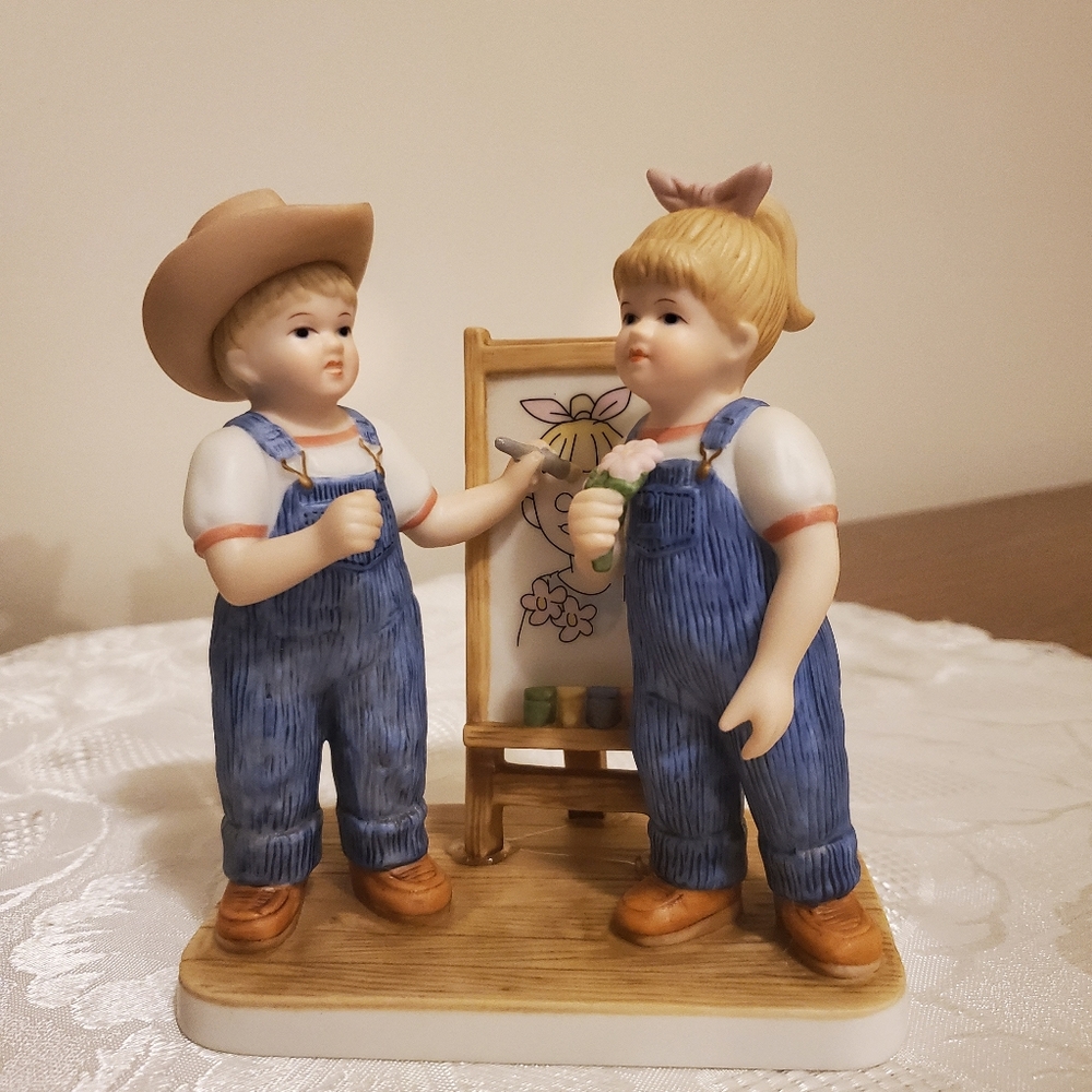 Denim Days "Portrait of Debbie" 15356-03 Home Interiors & Co. 2003 HOMCO